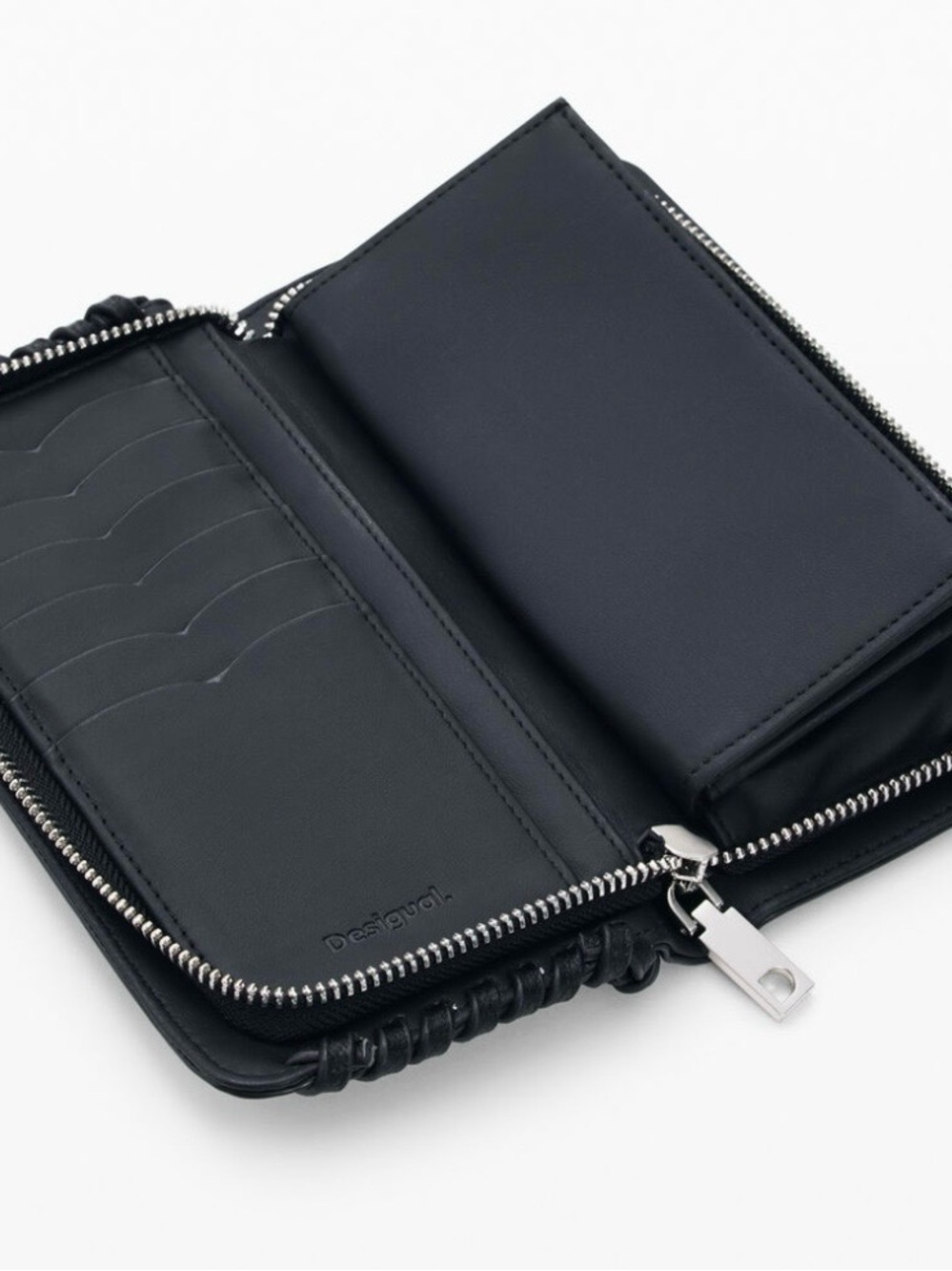 Desigual Wallet with Whipstitch Sides